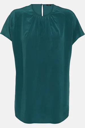 Joseph Soie Broca silk crÃªpe top
