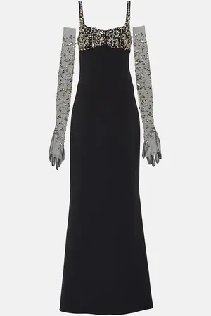 Safiyaa Beatriz embellished gown