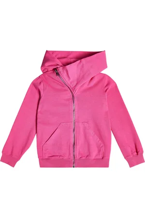 Rick Owens Mountain zipped cotton hoodie
