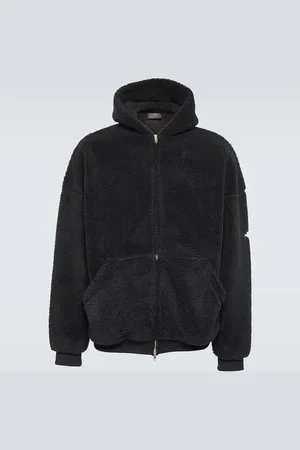 Balenciaga Oversized fleece hoodie