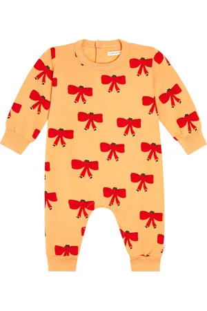 Tiny Cottons Baby Tiny Bow cotton-blend onesie