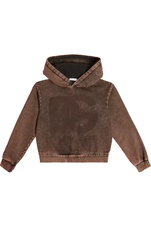 Dolce & Gabbana Printed cotton jersey hoodie
