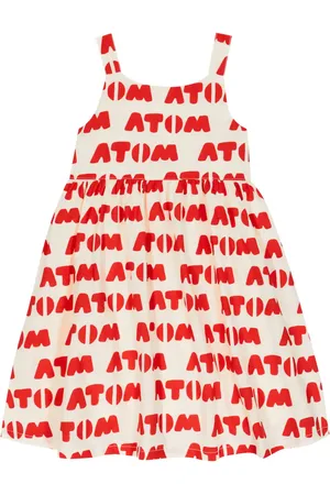 Jelly Mallow Atom printed dress