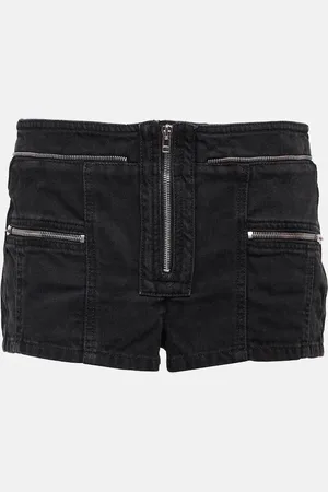 Isabel Marant Lary low-rise denim shorts