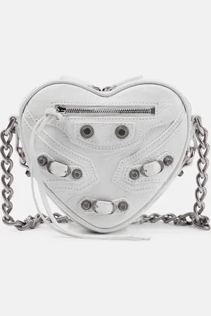 Balenciaga Le Cagole Heart Mini leather crossbody bag