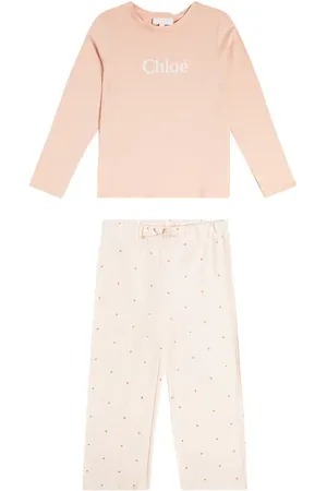 Chloé ChloÃ© Kids Cotton pajamas