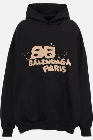 Balenciaga Oversized cotton hoodie
