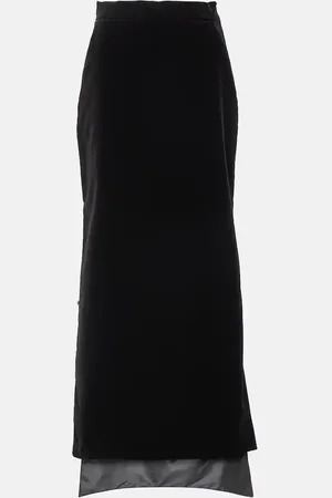 Max Mara Zuppa cotton maxi skirt