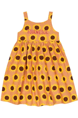 Jelly Mallow Tournesol printed dress
