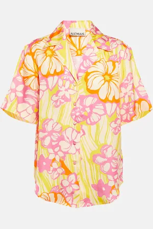 ALÉMAIS AlÃ©mais Fenella floral silk shirt