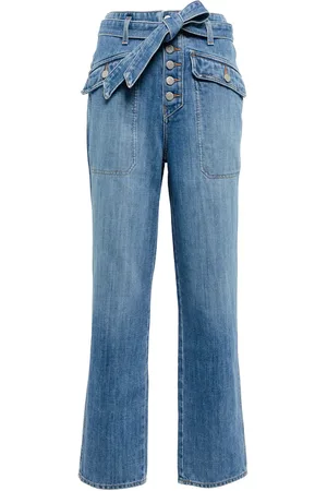 VERONICA BEARD Rinley high-rise cropped jeans