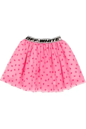 OFF-WHITE Arrows jacquard layered skirt