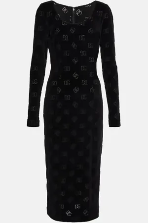 Dolce & Gabbana Logo cotton midi dress