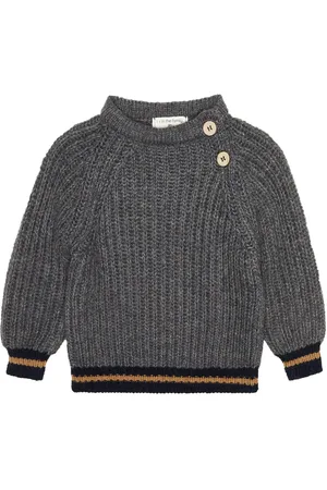 1+ IN THE FAMILY Baby Pablo ribbed-knit sweater