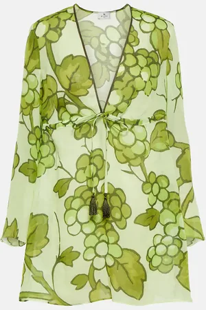 Etro Printed ramie tunic