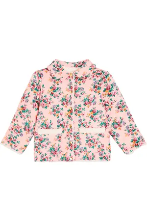 Louise Misha Dalila floral cotton coat