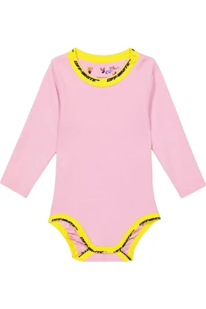 OFF-WHITE Baby cotton jersey bodysuit