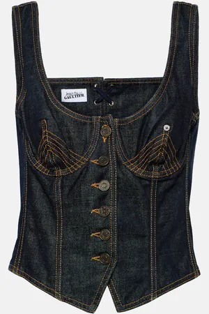 Jean Paul Gaultier Denim bustier