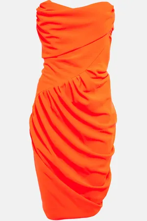 Vivienne Westwood Draped crÃªpe corset minidress