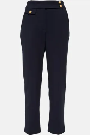 VERONICA BEARD Renzo high-rise slim cropped pants