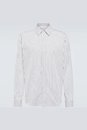 Bottega Veneta Striped cotton shirt