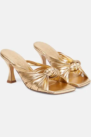 Souliers Martinez Alcala leather mules