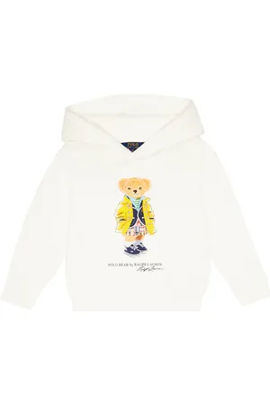 Ralph Lauren Polo Bear cotton-blend jersey hoodie