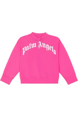 Palm Angels Logo cotton jersey sweatshirt