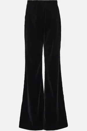 Costarellos Barine cotton velvet straight pants