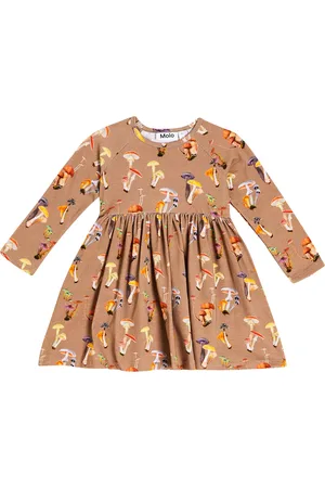 Molo Baby Charmaine printed cotton-blend dress
