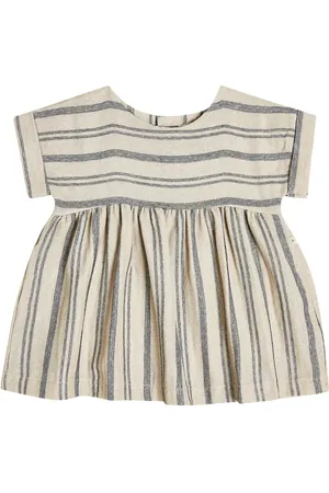 1+ IN THE FAMILY Baby Josephine striped dress