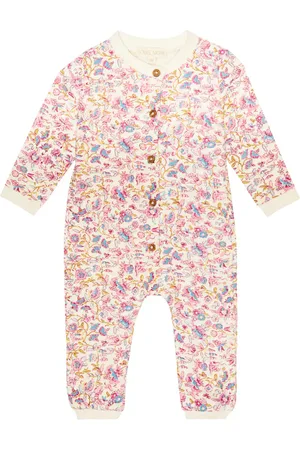 Louise Misha Baby Helene floral onesie