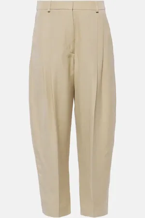 Stella McCartney Iconic high-rise cropped pants