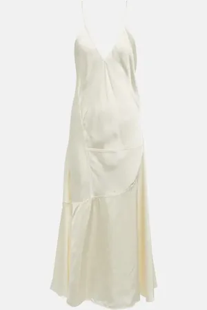 Jil Sander Satin slip dress