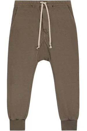 Rick Owens Cotton jersey sweatpants