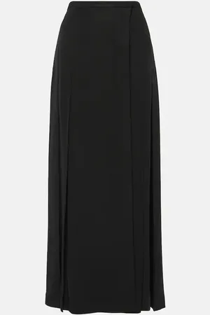 Totême Wrap crÃªpe maxi skirt