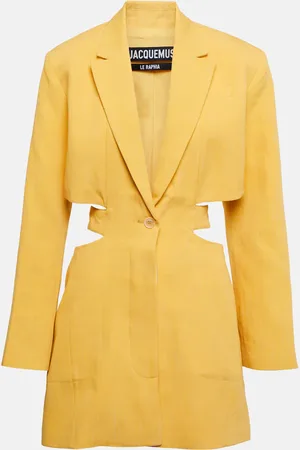 Jacquemus La Robe Bari linen-blend minidress