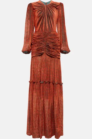 Costarellos Sabrina velvet devorÃ© gown
