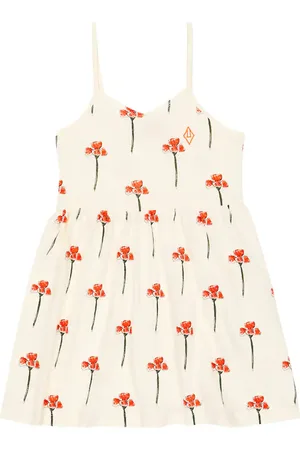 The Animals Observatory Otter floral cotton dress