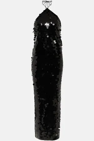 ROTATE Nunni sequined slip dress