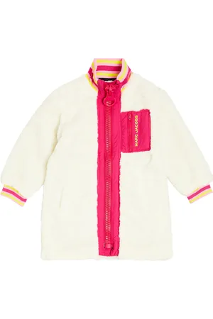 Marc Jacobs Logo faux fur coat
