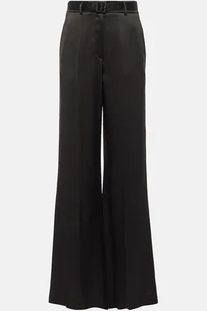 GABRIELA HEARST Mabon silk wide-leg pants