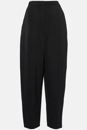 Khaite Ashford wool-blend straight pants