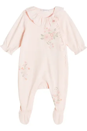Tartine Et Chocolat Baby floral cotton onesie