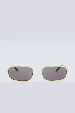 Gucci Logo rectangular sunglasses