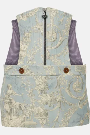 Vivienne Westwood Foam Corset cotton miniskirt