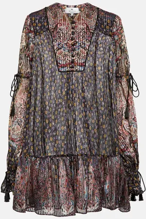Etro Paisley silk blouse