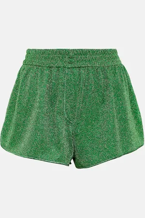 Oseree OsÃ©ree LumiÃ¨re high-rise shorts