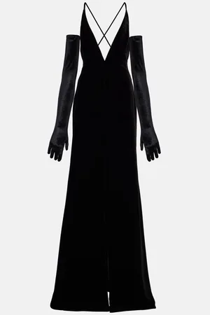 Costarellos Velvet gown