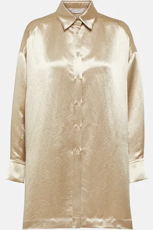 Max Mara Bacio satin shirt